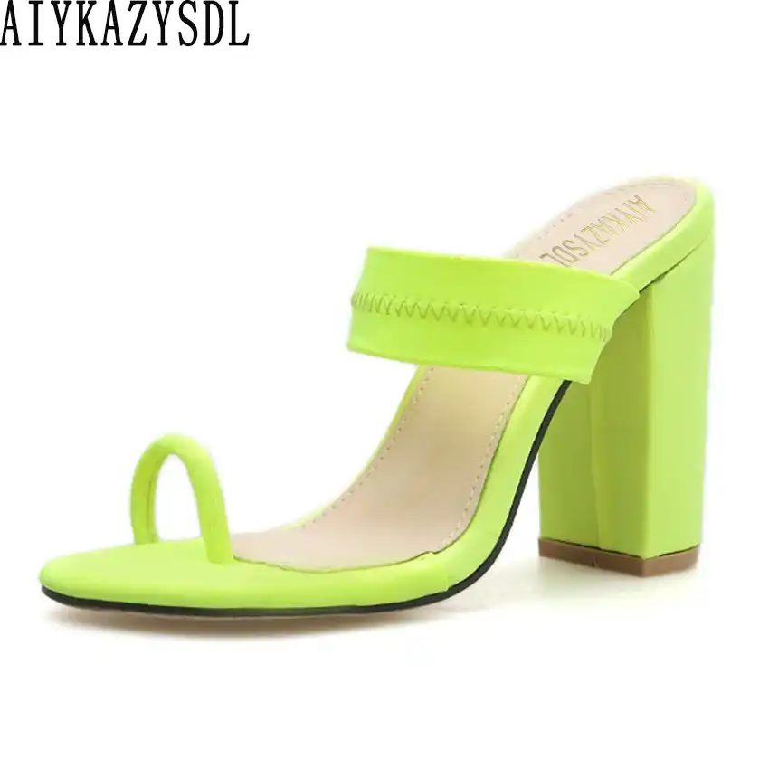 green mule heels