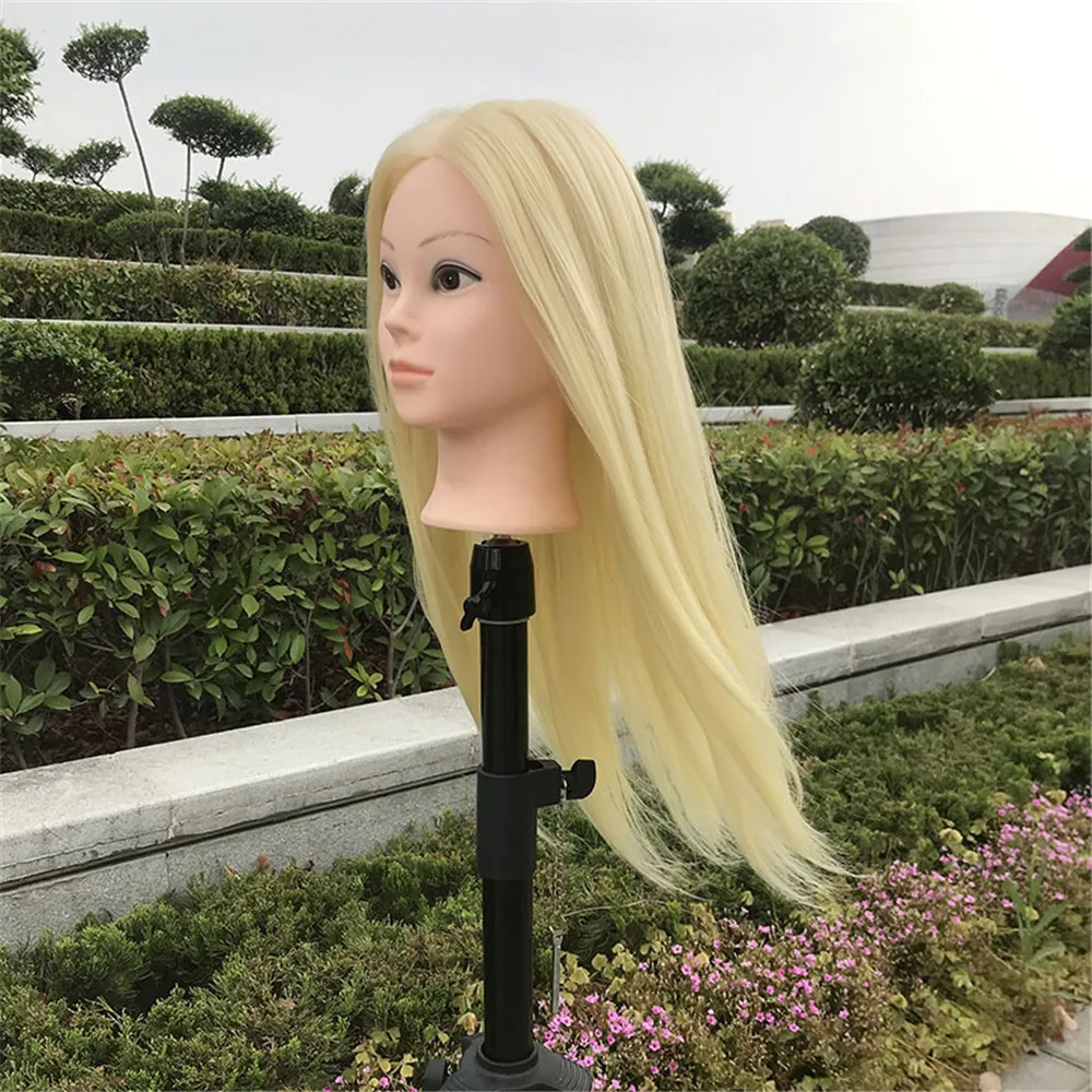 Mannequin tête cheveux 26 pouces