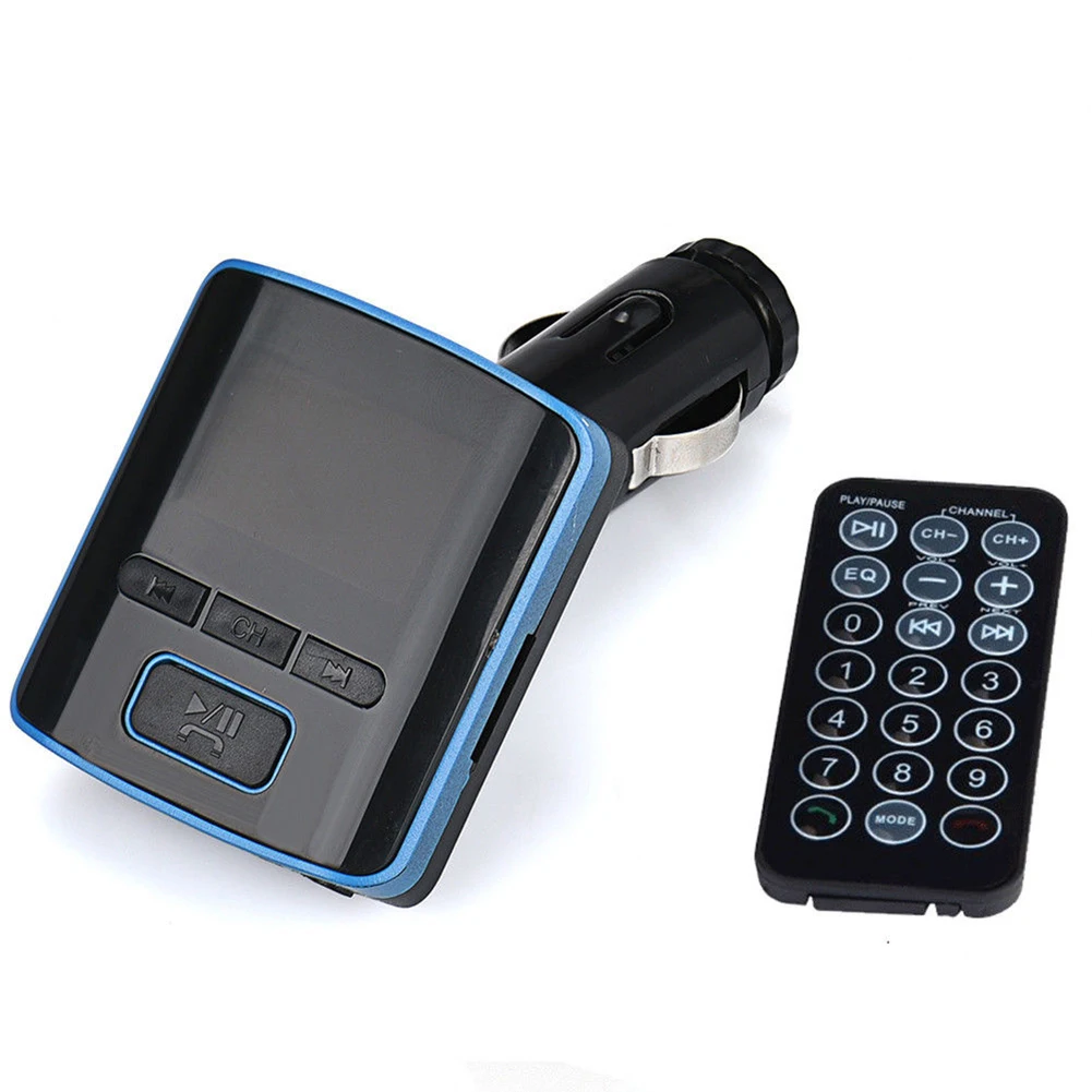 Автомобильный комплект Bluetooth Handsfree fm передатчик USB зарядное устройство ЖК дисплей