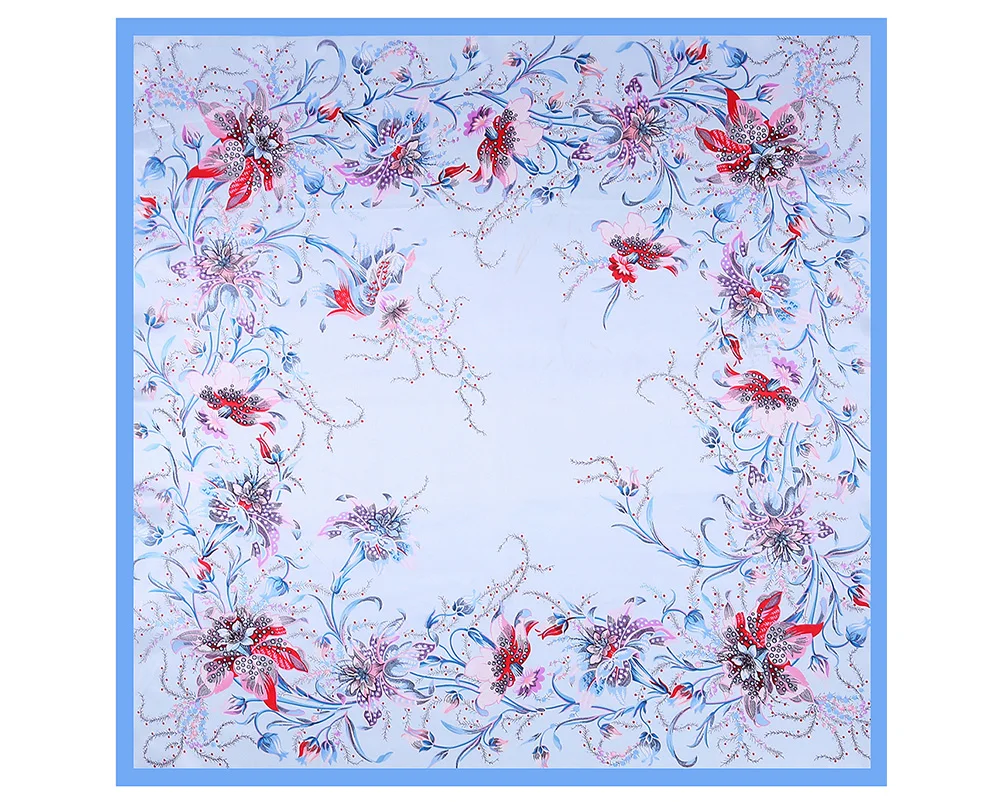 Printed Silk Scarf (10)