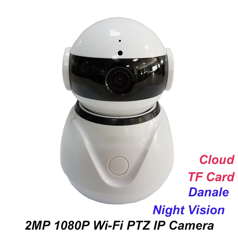 2MP 1080P WiFi PTZ IP Dome Camera Wireless Wifi Camera Night Vision Mobile Phone App Remote View