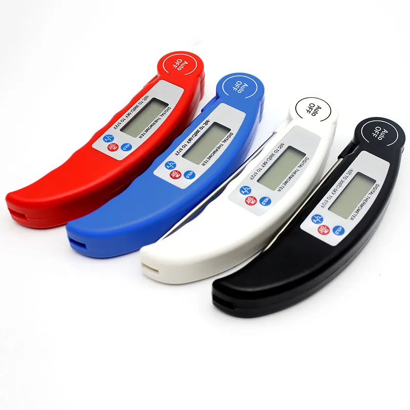 

Foldable Digital Probe Thermometer Food Meat Grill BBQ Oven Kitchen Temperature Gauge Cooking Water Oil Tools