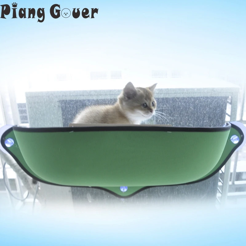 

Removable Cat Window Bed Ultimate Sunbathing Cat Window Mounted Cat Hammock Bed Cat Lounger Perch Cushion Hanging Shelf Seat