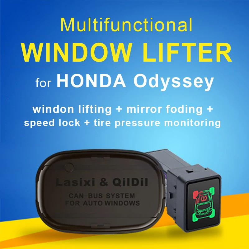 Автомобильный доводчик для окон + зеркальная пленка замок семян TPMS HONDA Odyssey 2015