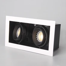 LED Ceiling Lights Double LED Embed spot lamps 2x5W led modules Recessed ceiling light lamp home Lighting for living room