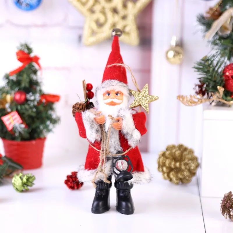 Новогодняя Рождественская игрушка Санта Клаус, рождественские украшения для дома, рождественские украшения, рождественский подарок