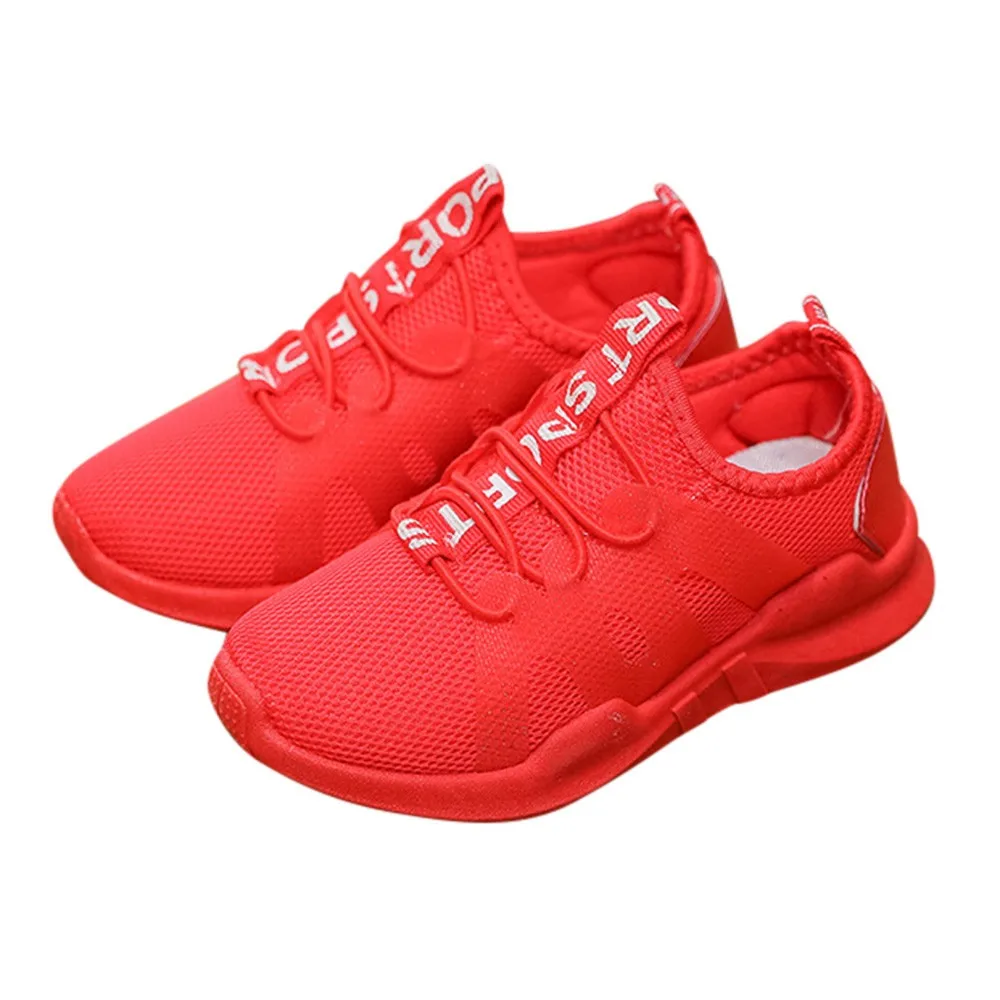 موديس الأطفال رياضية طفل الطفل الفتيان الفتيات إلكتروني رياضة الجري تنفس شبكة حذاء رياضة حذاء كاجوال Copodenieve أحذية