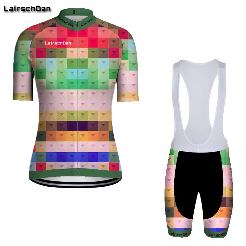 

LairschDan Cycling jersey Pro Team Bike Women Set Clothing Summer Pants Suit Wear Bicycle Funny Mountain Clothes Kit Road Olympi