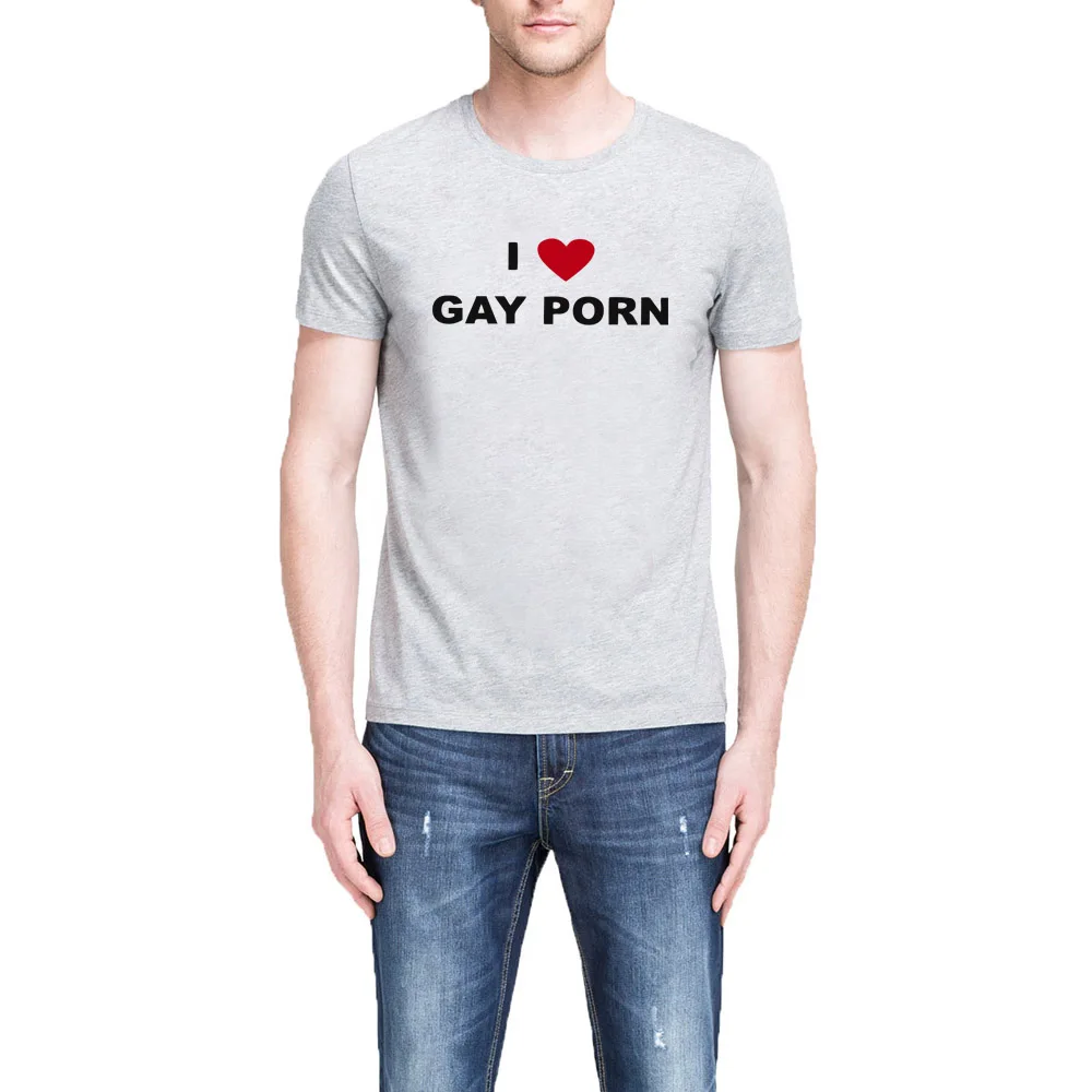 1000px x 1000px - US $14.99 |Loo Show Mens I Love Gay Porn Casual 90s T Shirts Men Tee-in  T-Shirts from Men's Clothing on Aliexpress.com | Alibaba Group