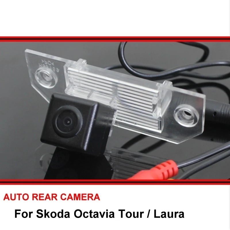 Камера для парковки Skoda Octavia Tour/Laura, камера заднего вида, для sony HD CCD, камера заднего вида с ночным видением Камера для парковки Skoda Octavia Tour/Laura, камера заднего вида, для sony HD CCD, камера заднего вида с ночным видением