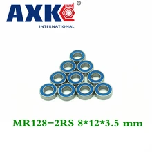 Axk 10 шт. высокое качество Abec 5 Z3v3 Mr128 2rs 8*12*3 мм Миниатюрные