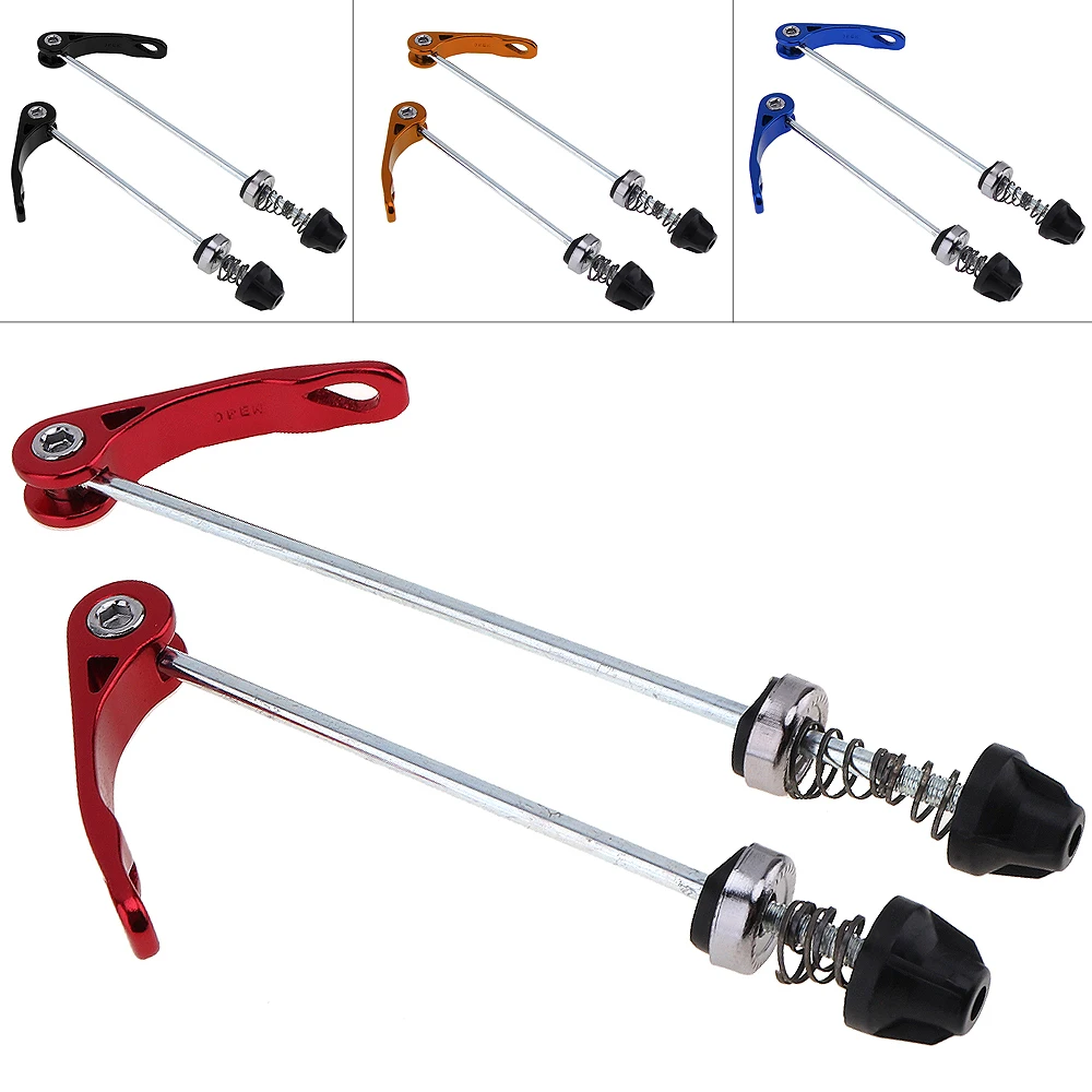 

GUB 1 Pair Bicycle Skewers Stainless Steel Mountain Bicycle Axle Quick Release QR Skewers for 100mm/135mm MTB Hub