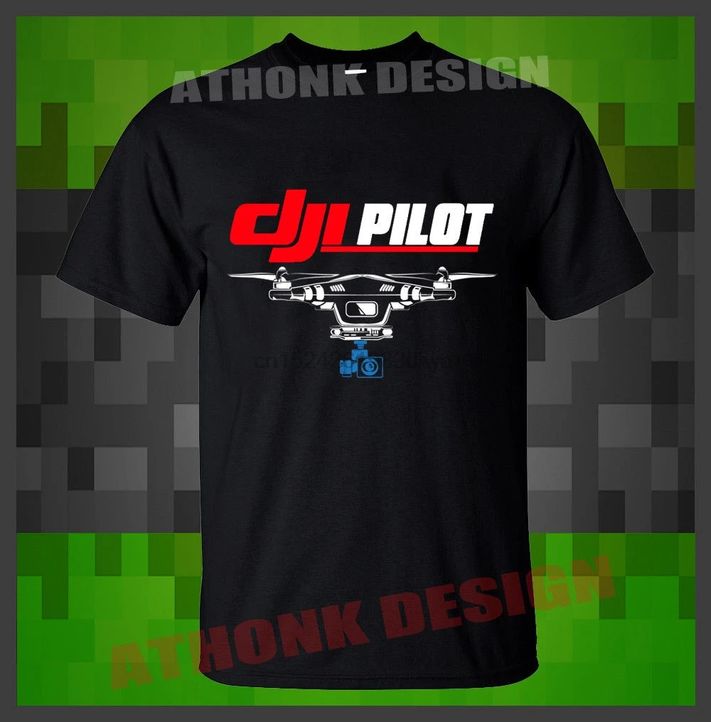Футболка для дрона-пилота DJI PHANTOM 4 | Мужская одежда
