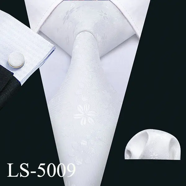 LS-5009 Новинка 8,5 см галстук мужской шелковый галстук 10 цветов Цветочные Галстуки для мужчин свадебные Барри. Ван Бизнес Стиль Прямая поставка галстук LS-10 - Цвет: LS-5009