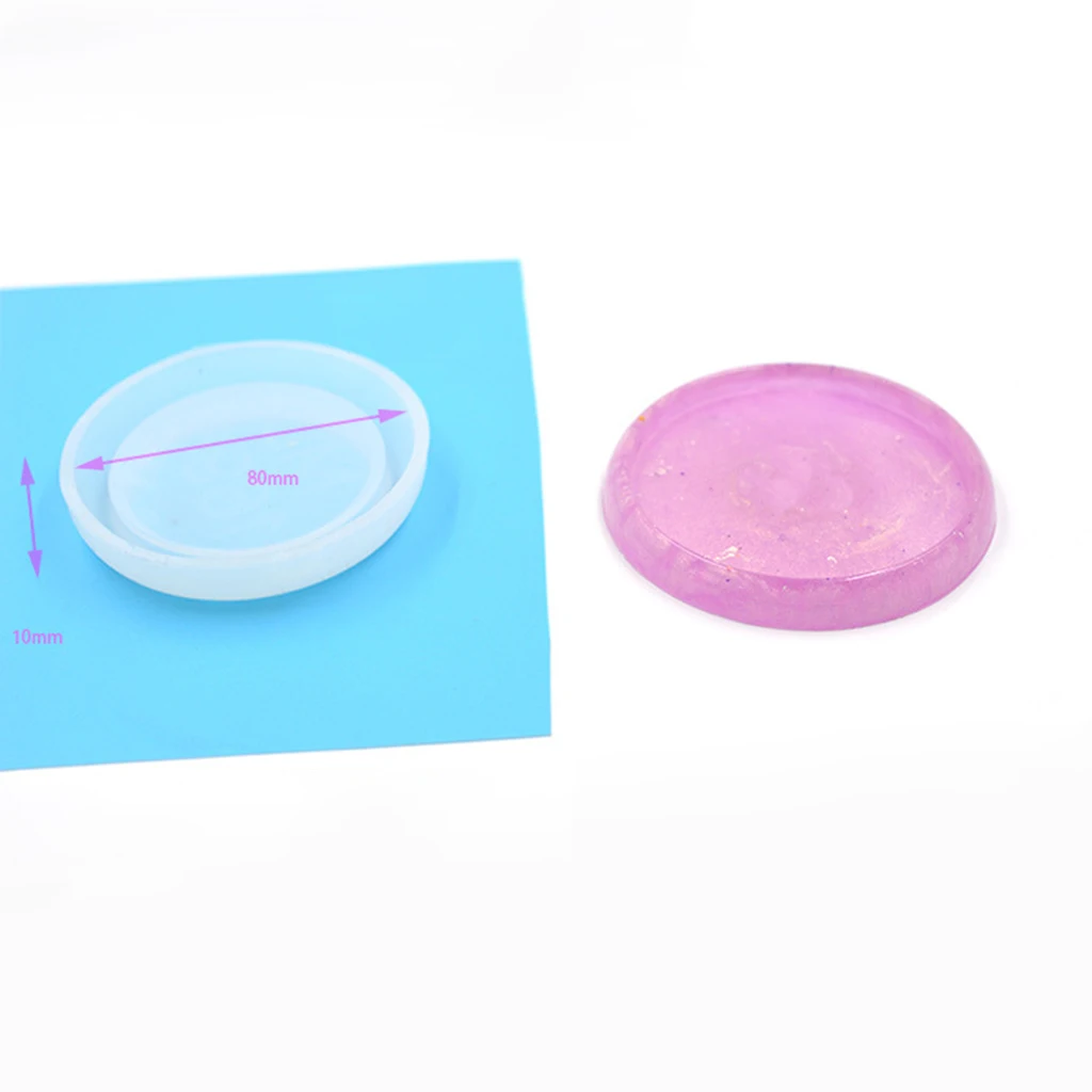 Silicone Base Mold DIY soft clay platform pedestal resin ornament craft mold Handmade jewelry making Mould DIY Epoxy Mold Tools