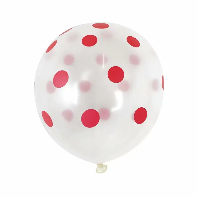 12" INCH 10-100 ☯Latex POLKA DOT Quality Party Birthday Wedding Balloons baloons 