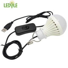 Светодиодный GLE портативный светодиодный светильник компактный походный светильник светодиодный аварийный светильник s с индивидуальным выключателем USB кабель и подвесной крючок теплый белый