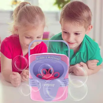 

Automatic Electric Bubble Machine Liquid Summer Toy Handheld Soap Blow Bubbles Blower Maker Bubble-blowing Toys