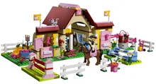 BELA Friends Series Heartlake Stables Building Blocks Classic For Girl Kids Model Toys Minifigures Marvel Compatible Legoe