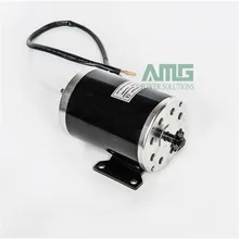 MY1020 750W DC 36V/48V/60V 2800rpm high speed brush motor for electric tricycle, Electric Scooter motor, gear type
