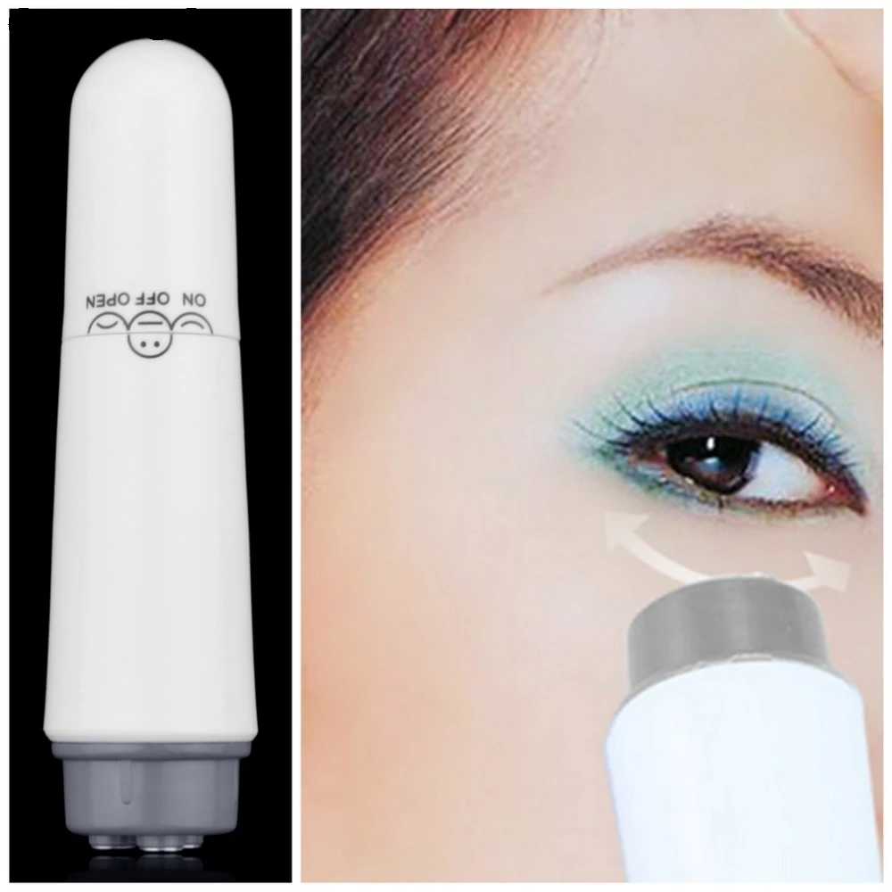 

Hot 4 Head Health Care Electric Eye Massager Mini Massage Device Pen Type Facials Great Vibration Thin Face Massage Stick