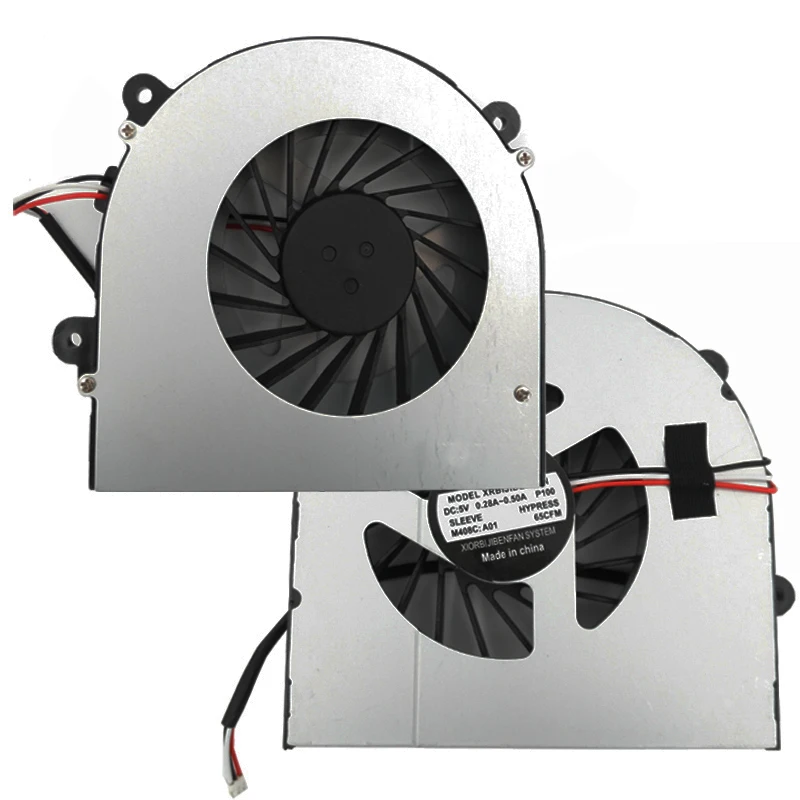 Новый охлаждающий вентилятор для ноутбука CLEVO W150 W150er W350 W350ETQ W370ETQ W370SKQ PN:AB7905HX-DE3 |