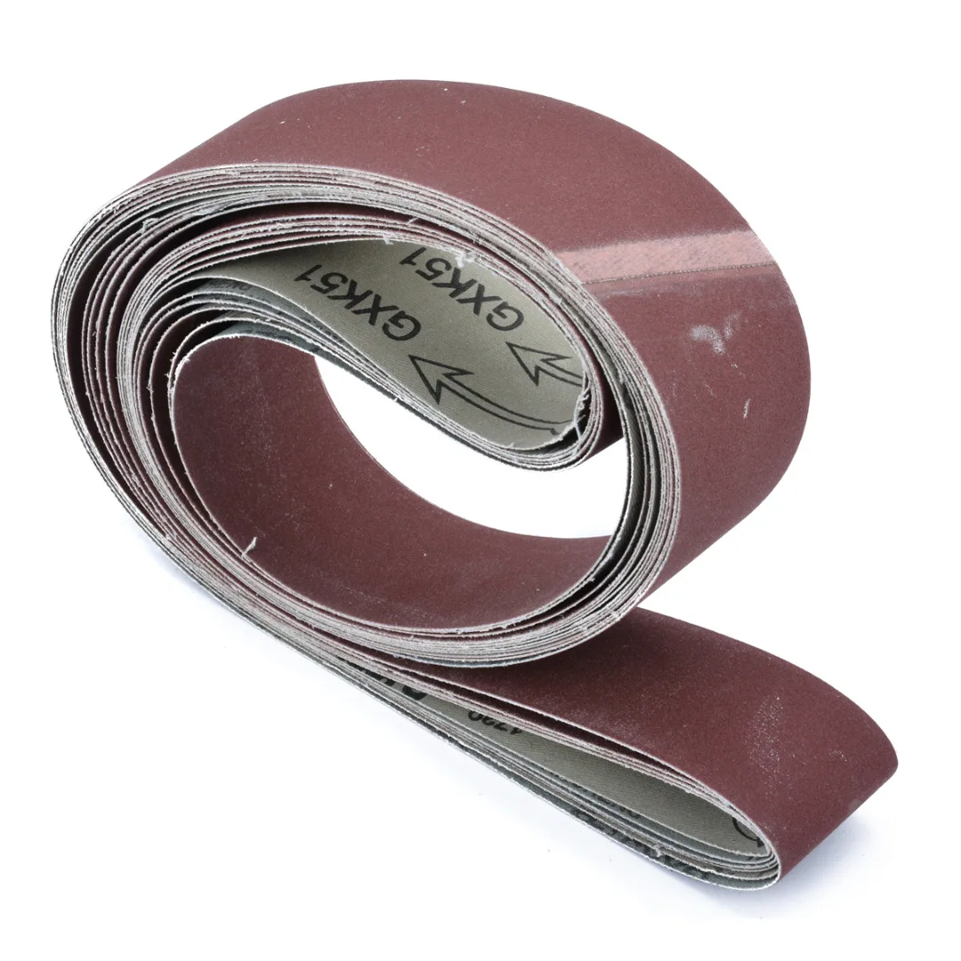 6Pcs 2" x 82" Sanding Belt Oxide Sander Belts Polishing Tool for Wood Metal 150# 6Pcs 2" x 82" Sanding Belt Oxide Sander Belts Polishing Tool for Wood Metal 150#
