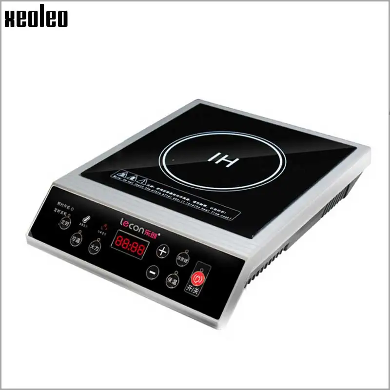 Xeoleo 3500W Commercial Induction cooker Electromagnetic oven with timing Function Electromagnetic furnace For Restaurant