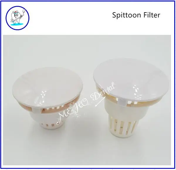 2 pcs Spittoon Filter Plastic Dental Chair Parts Long / short filterin