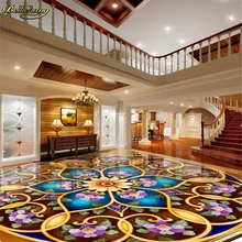 Beibehang пользовательские Европейский Виктория фото пол обои 3D Фреска ПВХ самоклеющиеся водонепроницаемые обои для стен 3 d