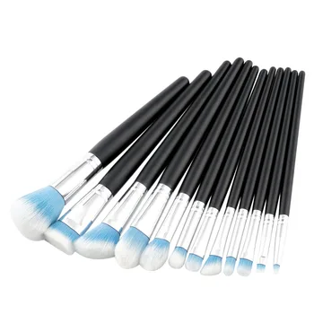 

10PCS Professional Nylon Hair Makeup Brushes Sets Foundation Powder Contour Concealer Eyeshadow Blending Cosmetics Brushes Kit