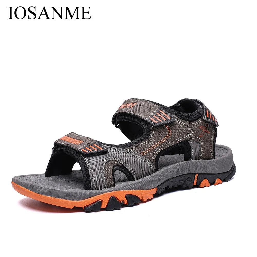 

fashion summer mens sandals korean trend casual beach shoes comfortable outdoor breathable moccasins homme italian flats for men