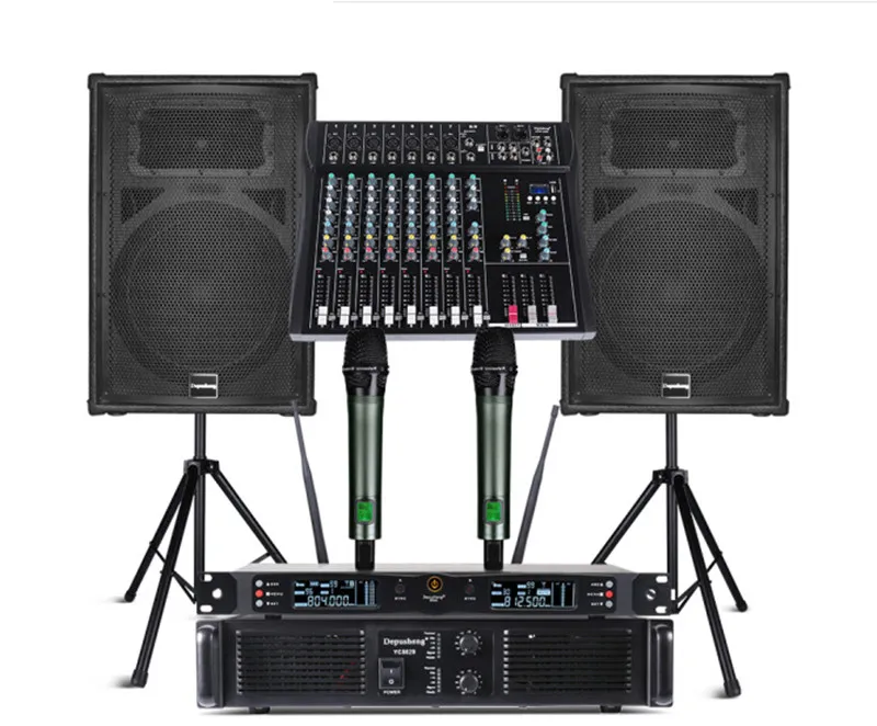 Professional double single 15inch Stage /Wedding Performance KTV