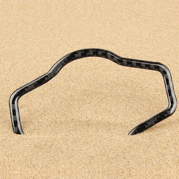 

For Audi A4 B8 A5 Q5 2010 2011 2012 2013 2014 2015 2016 Carbon Fiber Headlight Switch Button Frame Cover Sticker Trim