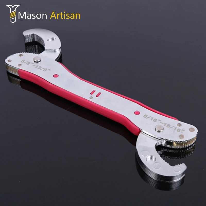 1 pieza llave inglesa Universal de 15/16 " 13/8" 9 43mm de alto par inglesa ajustable llave biónica llave de presión llave de tubo herramienta de mano|universal wrenchspanner wrench - AliExpress