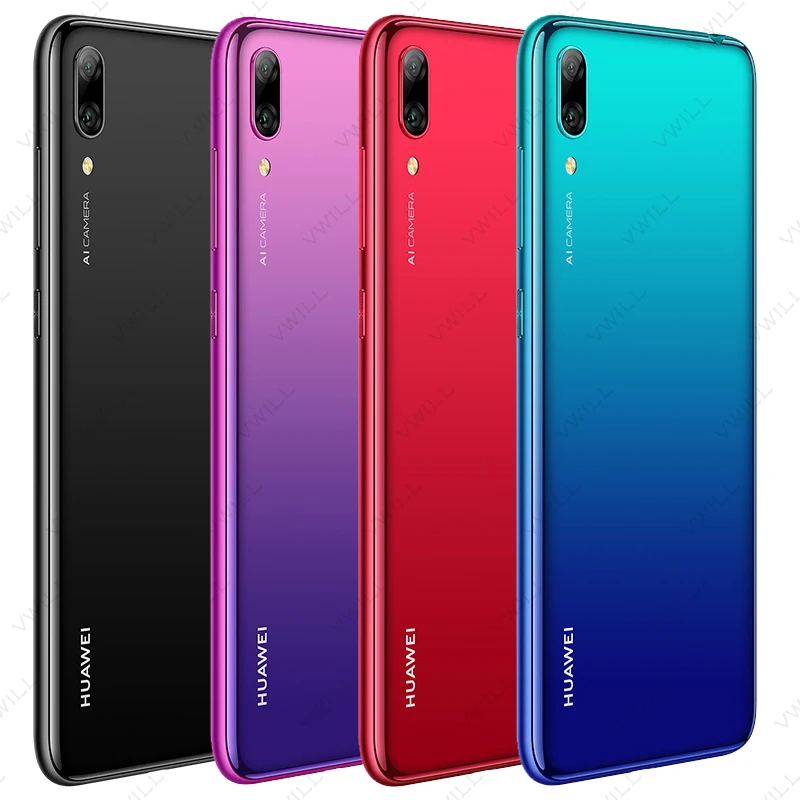 Глобальная прошивка huawei наслаждаться 9 huawei Y7 PRO мобильный телефон 6,26 ''Snapdragon450 Octa Core 13MP AI двойной Камера 4000 мА/ч, с распознаванием лица