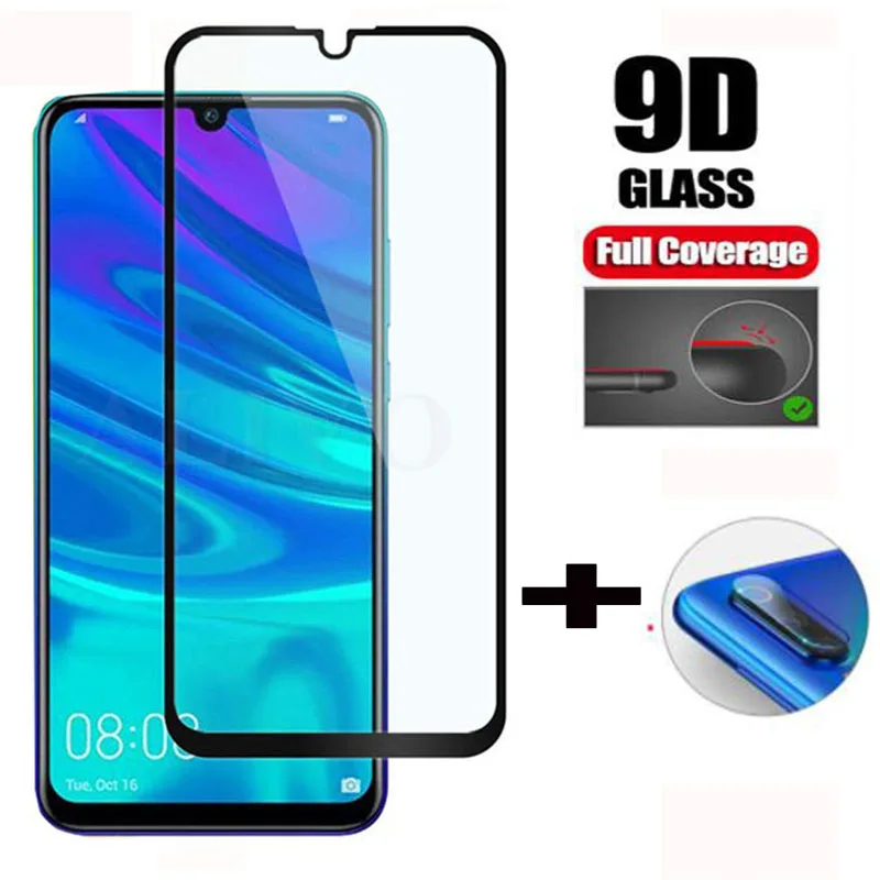 

2pcs 9D Tempered Glass For Huawei P Smart Plus 2018 Screen Protector For P Smart 2019 Psmart Z Protective Camera Lens Cover Fil