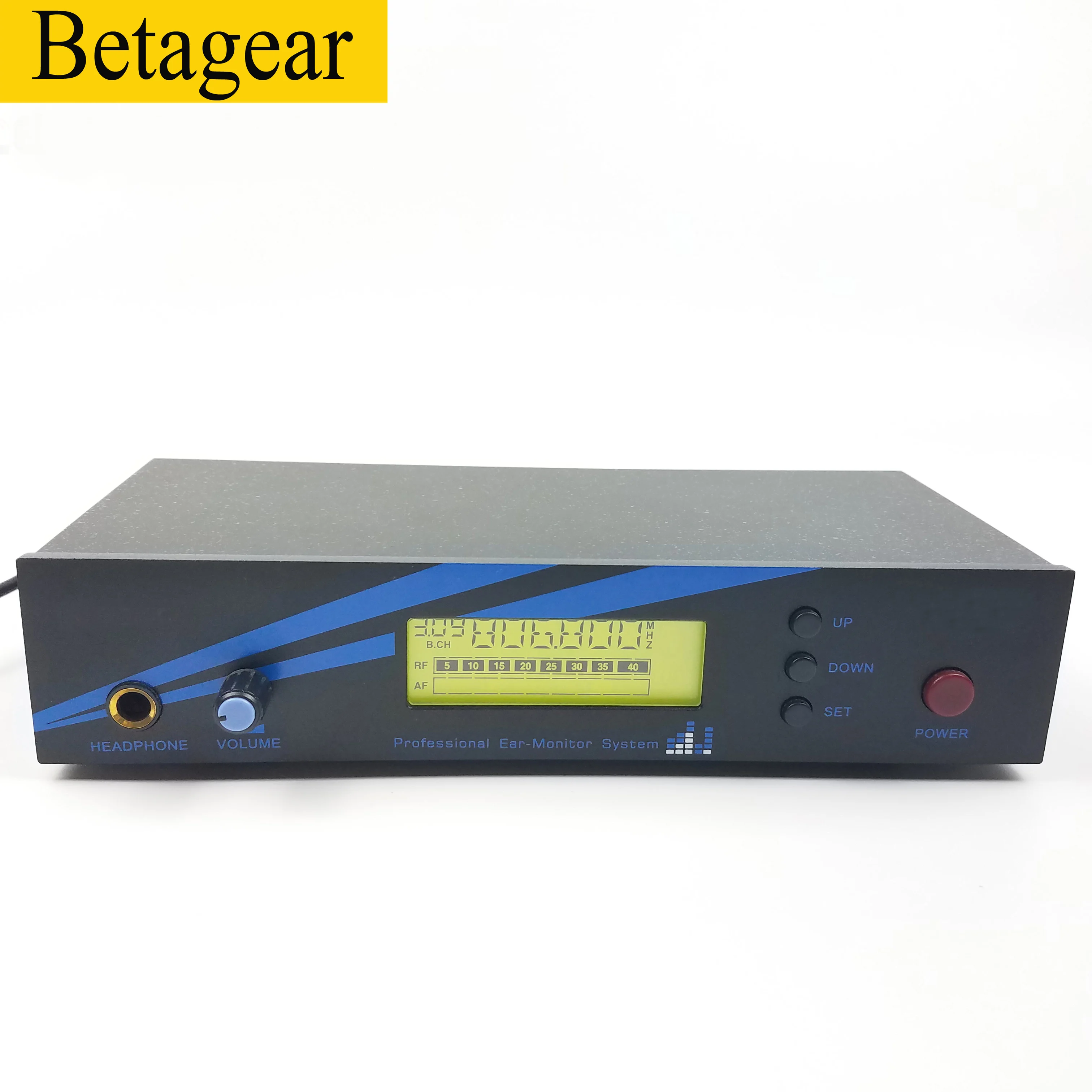 Betagear mono w uchu monitor bezprzewodowy system BK500 pojedynczy kanał 798-830MHz 3 odbiornik profesjonalne wykonanie audio stage Betagear mono w uchu monitor bezprzewodowy system BK500 pojedynczy kanał 798-830MHz 3 odbiornik profesjonalne wykonanie audio stage