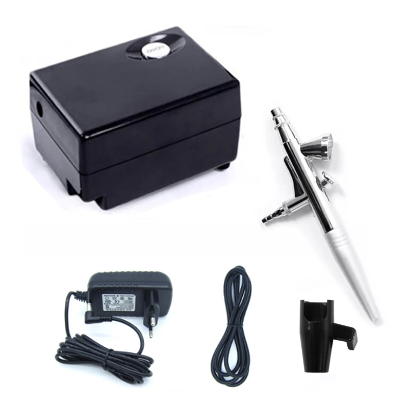 Аэрограф компрессор В 12 Air brush Gun мм 0 4 иглы татуировки Искусство краска для тела
