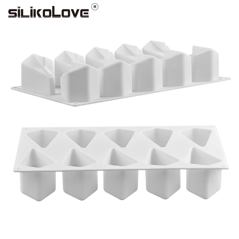 SILIKOLOVE Торт Пресс-формы для выпечки торта мусс формы 3D силиконовая форма звезды Форма силиконовые формы 2 шт./компл