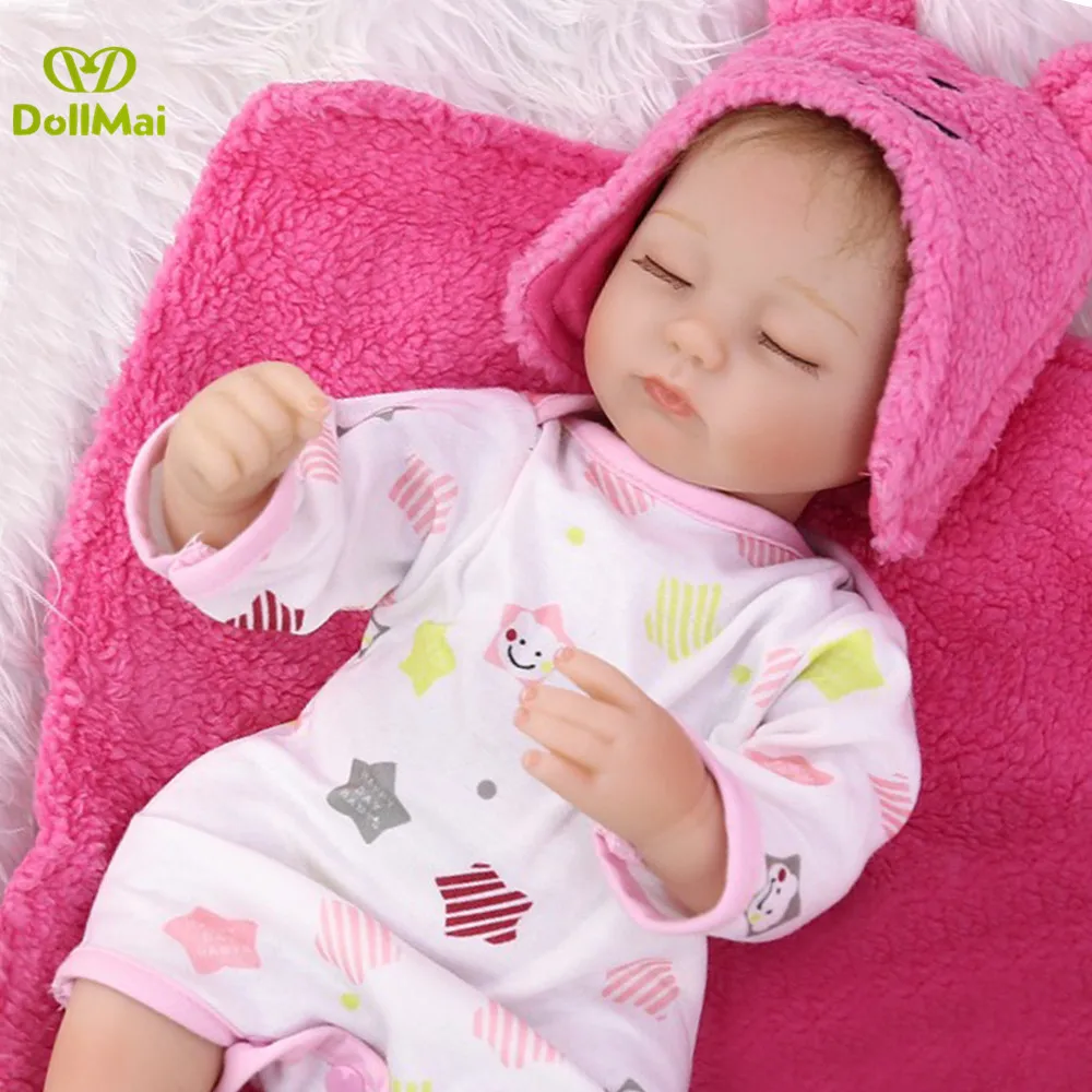 

Reborn dolls for baby toys 16"40cm soft silicone reborn baby dolls real newborn baby twin looking child bebe gift reborn boneca