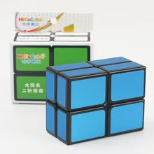 Brand New HelloCube Flat 2x2 Mirror Cube Brushed Magic Cube Puzzle 2x2 Speed Cube Cast Coated