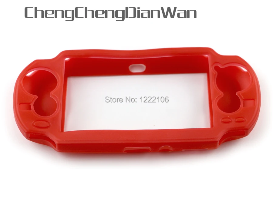 ChengChengDianWan мягкий защитный силиконовый чехол жесткий для PSV 1000 PS Vita PSV1000 PSVita 10
