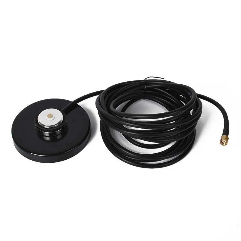 HYS Ham Two Way Amateur CB Mobile Radio Antenna NMO Mount Magnetic Base TC MB90-in Walkie Talkie