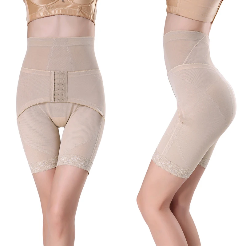 High Waist Women Shapers Solid Color Slimming Pants After High Waist Abdomen Pants Sculpting Pants Abdomen Pants Newest