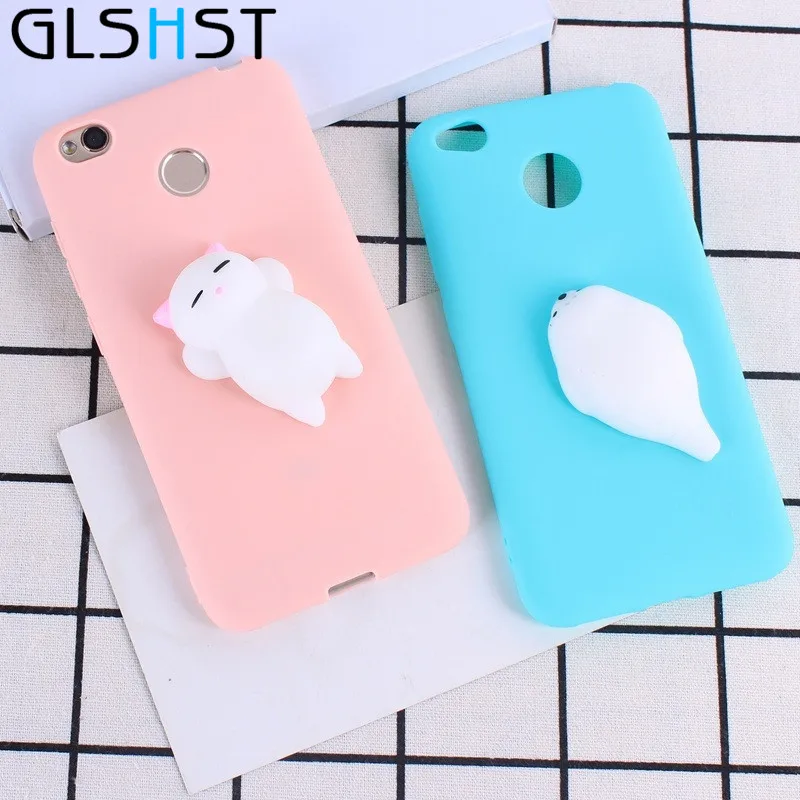

Cases For Xiaomi Redmi 4X Note 4X Note 4 4A 4pro 3D Cases Claw Funny Squeeze Squishy Elastic Marshmallow Soft Silicon Phone Case