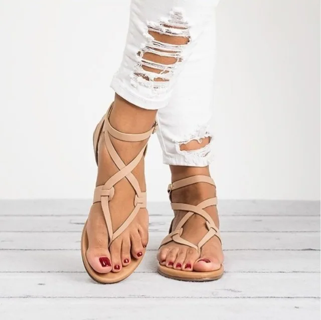 

Keduoduo Women Sandals Women Shoes Beach Flat Sandals Summer Casual Shoes Woman Sandalias Size 36 -42