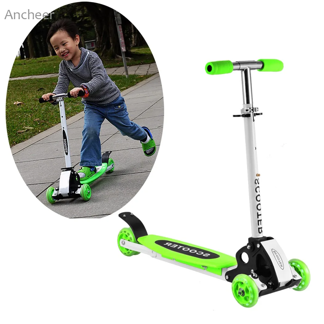 Alloy and steel Foot Scooters Adult Children Scooter Kick scooters Adjustable Folding Kickboard 3 Wheels Skateboard for Kids