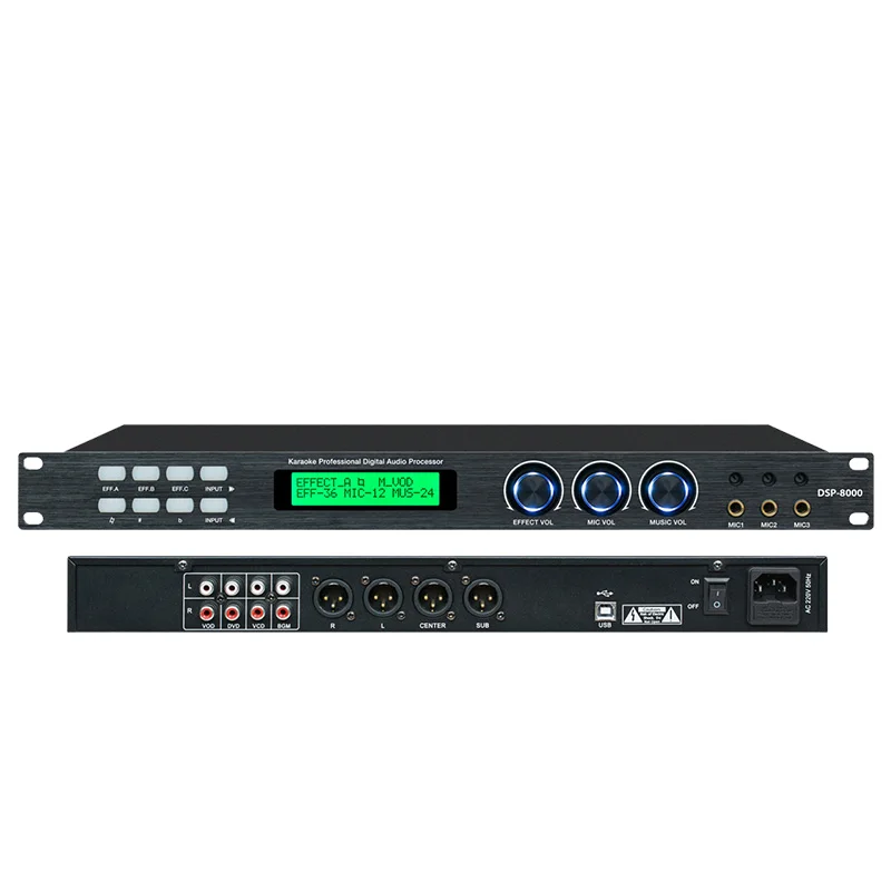 DSP Professional Power Karaoke-designed Preamp