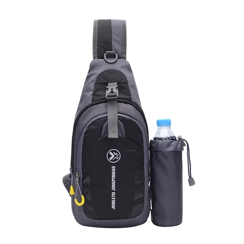

Crossbody Bags Sling Bag Chest Shoulder Backpack Bottle Holder Tablet Outdoor Hiking Workout Sports Bag 2019 Newest